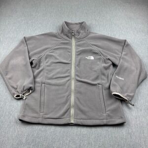 The North Face Jacket Womens Medium Gray Summit Series Hyvent Fleece Full Zip